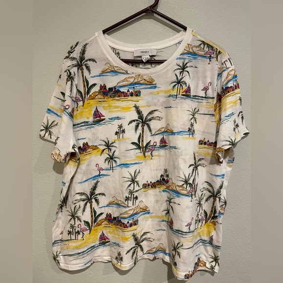 Forever 21 Plus Size Novelty print tee shirt. Size 3X - Picture 1 of 5